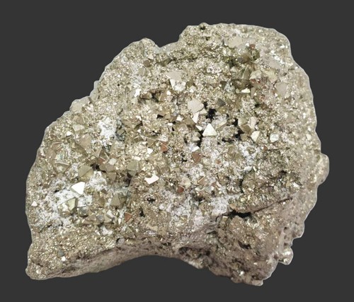 Iron pyrite cluster - pyrite,