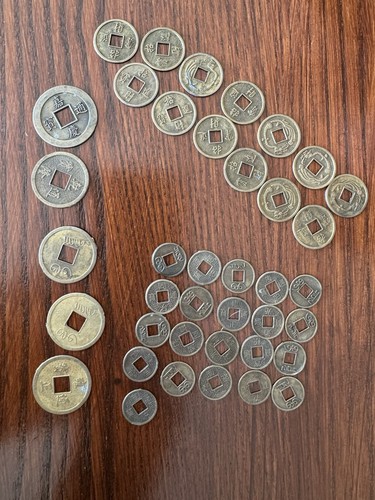 Selection chinese coins - selection,
