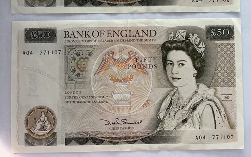One old note - one,