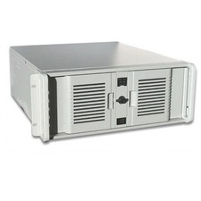 Beige ATX 19" 4U rackmount chassis server case Industrial 19 inch rack 300W PSU