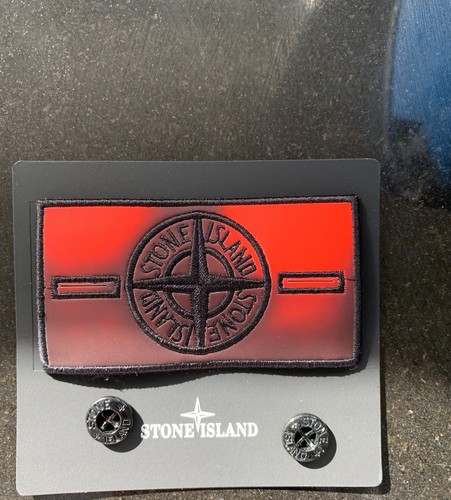 Stone island badge with - badge,
