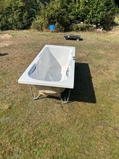 disabled walk in bath, Appollo, colour white, size 1680mm x 745mm