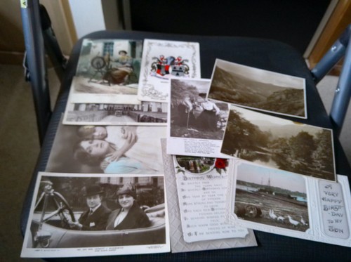 Job lot vintage postcards - job,