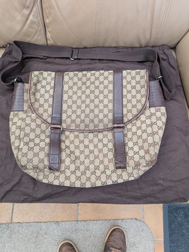 Vintage gucci messenger - vintage,