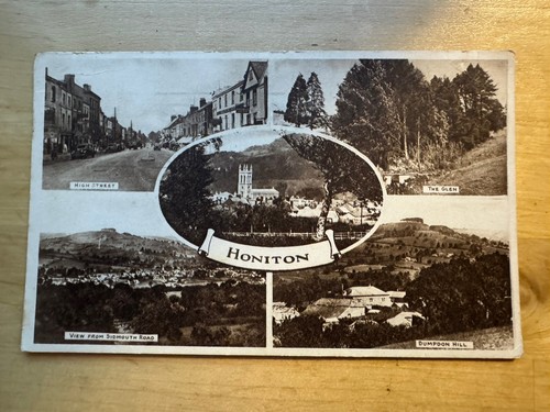 Postcard honiton multiview - -,