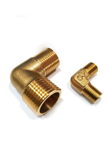 Brass elbow degree male to - elbow,