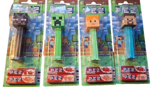 Minecraft pez dispensers - minecraft,