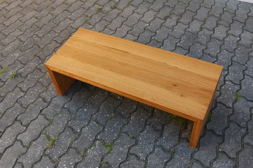 Designer stool oak - stool, solid