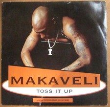 Makaveli: Toss It Up 12" Vinyl Single 1996 1st UK Promo Press MCA INT 95521