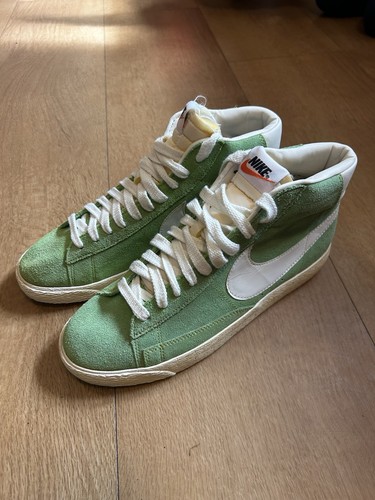 Nike blazer men green white - nike, green/white