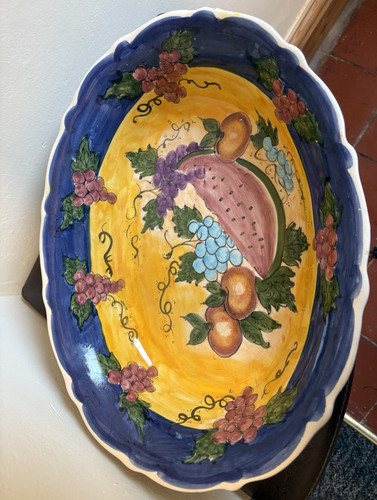 Hand painted greek ceramic - painted,