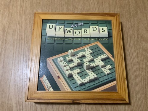 Upwords imported wooden box - imported,
