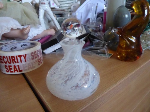 Collectors white art glass - collectors,