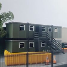 Model Railway Portable cabin - Stackable Jackleg Modular Building OO Gauge 1:76