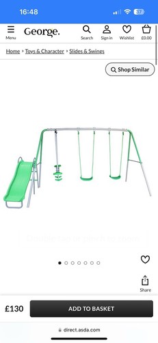 Double swing glide and - swing,