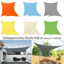 Waterproof Shade Sail Sun Canopy 98% UV Suncreen Outdoor Camping Hiking Sunshade