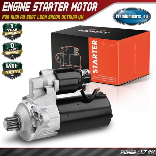 Starter motor for - audi, seat