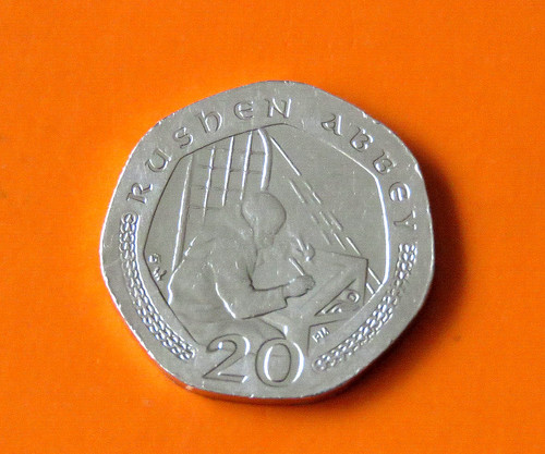 Isle man 20p - of,