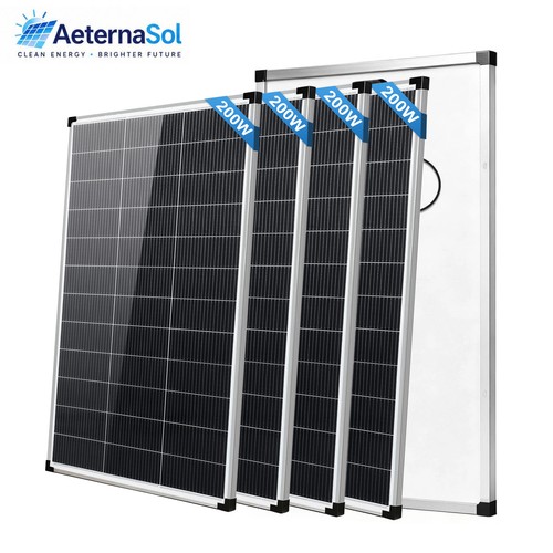 200w 18v solar panel mono - panel,
