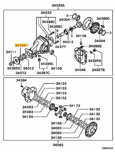 Oil seal rear - oil,
