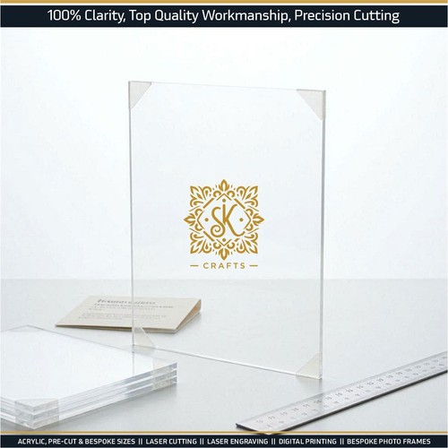 Clear acrylic perspex sheet - clear,
