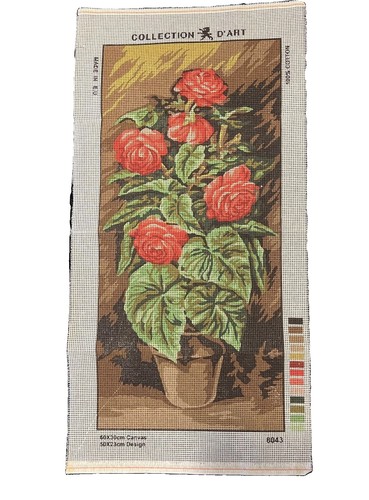 Vintage tapestry canvas - vintage,