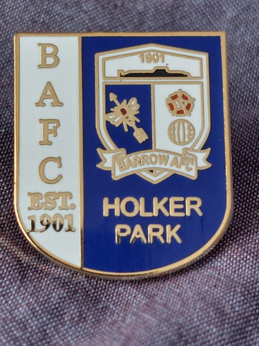 Barrow afc pin - barrow,