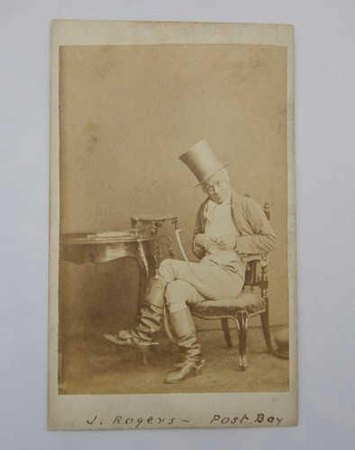 Cdv victorian comic - victorian, actor