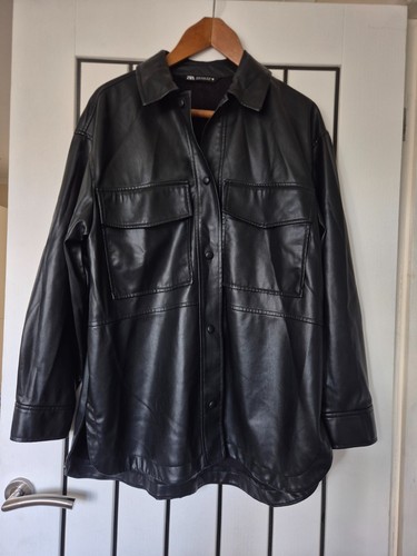 Zara faux leather - , jacket/