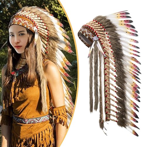 Indian feather headdress - feather,