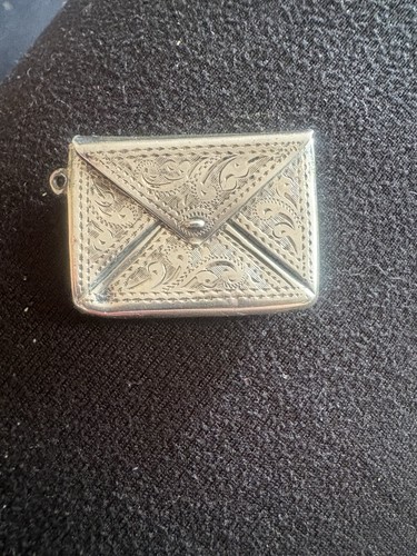 Antique sterling silver stamp - silver,