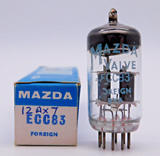 Mazda Foreign ECC83 12AX7 Valve Tube NOS Boxed (V16)