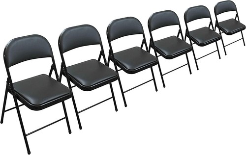 Black folding chair foldable - folding,