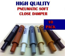 Soft Close Colour Damper Buffer For Furniture Door Kitchen Cabinet  10 PACK