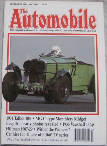 The automobile magazine - the,