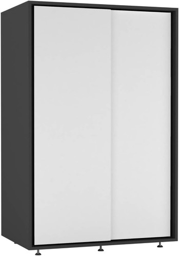 Double sliding door wardrobe - sliding,
