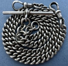 Antique Solid Silver Double