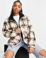 Hollister Check Print Fleece