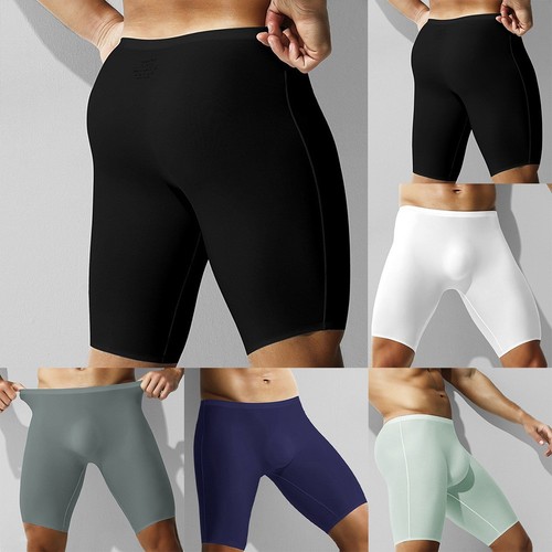 Men long leg ice silk - long, boxers