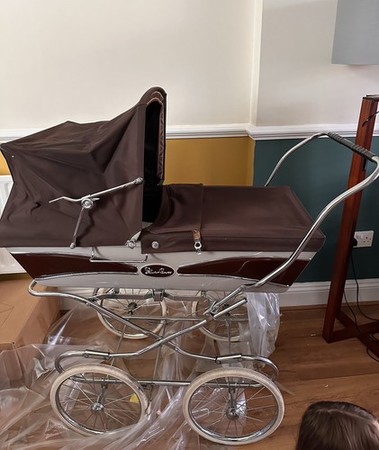 Vintage silvercross pram - vintage,