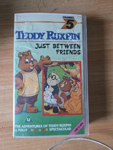 Teddy ruxpin vhs video - teddy,