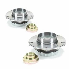 For BMW 5 Series E34 Hub Wheel Bearing Kits Front Pair For ABS Ring 1988-1996