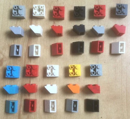 Lego 3660 pack 33 x - x, brick