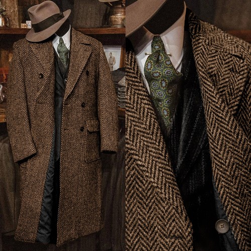 Men coats below knee - men,