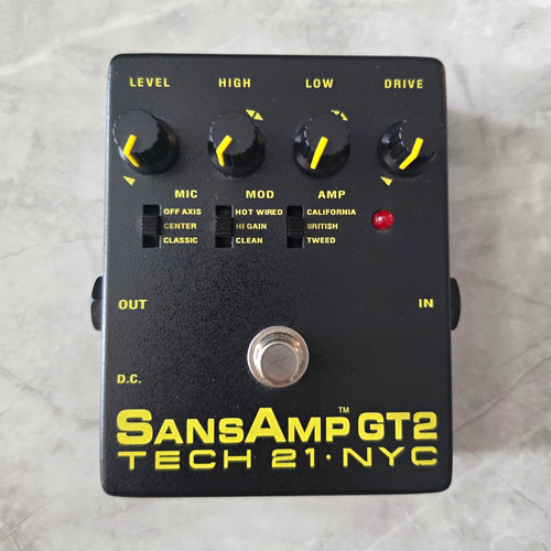 Tech sansamp gt2 - tech, analogue