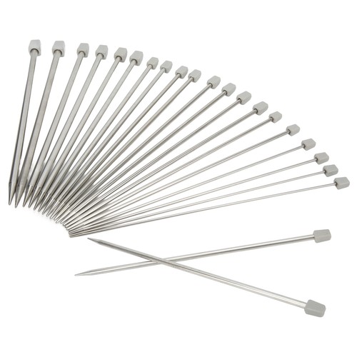 22pcs knitting needles 25cm - needles,