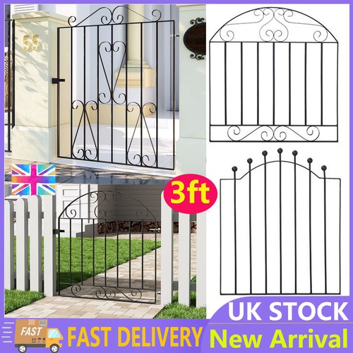 Heavy duty metal garden gate - metal,