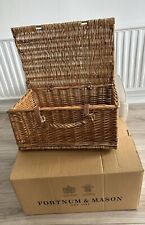 Fortnum And Mason (F&M) Large Picnic Wicker Hamper comes in F & M Box