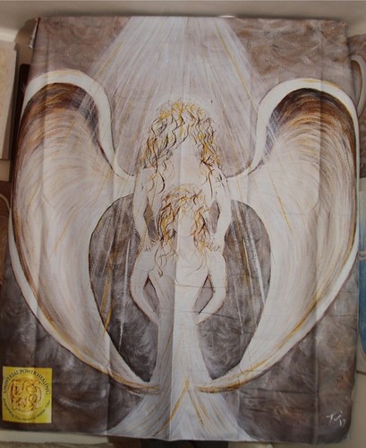 Angel wrap blanket namaste - angel,