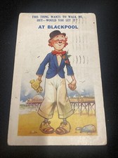 old postcard seaside comical